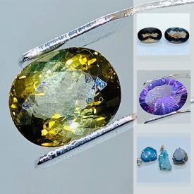 MaxSold Auction: This online auction features gemstones such as Tourmalines, Amethysts, Quartz, Opal, Garnets, and Jewelry such as Pendant necklace, Stretchy Bracelet, Cluster Drop earrings and much more!