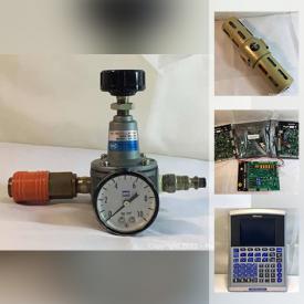 MaxSold Auction: This online auction features electronics, microscope, Mitutoyo tools, filter regulator, laboratory equipment, power meter, hand and electric tools and much more.