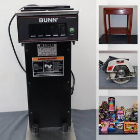 MaxSold Auction: This online auction features toys, hand tools, power tools comics, TV, fitness gear, skis, Star Trek collectibles and much more!