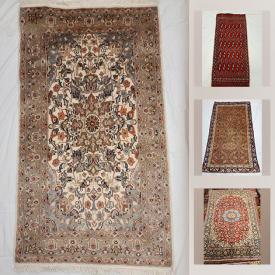 MaxSold Auction: This online auction features Kashmir hand-knotted wool rug, Persian rug Ardebil, Persian rug Mashhad, Persian rug Mahal, Persian rug Borjloo, Persian rug Zanjan, Persian rug Torkman and much more!