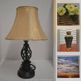 MaxSold Auction: This online auction features collectibles such as Barbie and Canadian political ephemera, office supplies, table lamps, ceramics, home decor, vintage records, handbags, outerwear, display shelves and much more!