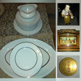 MaxSold Auction: This online auction features exercise machines, decor, boxes, lamps, doll, dishware, mannequins, office items, book, wood shelving, Nintendo cartridges, ashtray, art and much more!