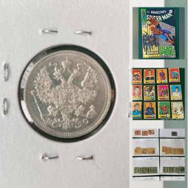 MaxSold Auction: This online auction features collectibles such as Canadian and international coins, vintage comics, antique maps, autographed sports trading cards, vintage toys, carnival glass, antique home decor, and stamp collections, records, DVD sets, cookware and much more!