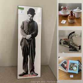 MaxSold Auction: This online auction features vintage books, Homebrew kit, collector spoons, costume jewelry, Western boots, antique Zebra Marionette, toby jug, antique furniture, coins & banknotes and much more!