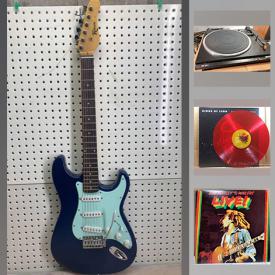 MaxSold Auction: This online auction features computer gear, vinyl records, LED light, stereo components, HO scale train building, electric guitar, shortwave radio, guitar amplifier, car audio and much more!