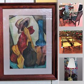 MaxSold Auction: This online auction features MCM furniture, vintage books, new hair salon products, Locksmith supplies, antique Chinese bowls, CDs and much more!!
