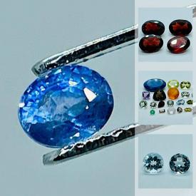 MaxSold Auction: This online auction features gemstones such as Sapphires, Tanzanites, Sapphire, Amethysts, Garnets, Moonstones, and Gemstone Jewelry such as Tiger Eye bracelet, sterling silver pendant, Amethyst Cluster earrings, necklaces and much more!