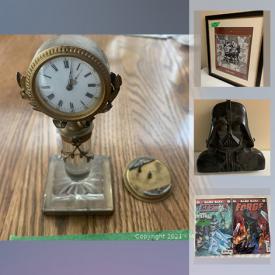 MaxSold Auction: This online auction features sports cards, original artwork, LP records, rugs, prints, brass candleholders and trays, Inuit carvings and much more!