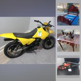 MaxSold Auction: This online auction features electronics, farberware, Xbox, watches, costume jewelry, toys, art supplies, vintage sewing machine and much more.