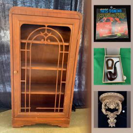 MaxSold Auction: This online auction features posters, vintage Red Rose tea cards, prints, 1949s cabinet, coal bin, creamers, Pyrex bowls, lighting, LPs, professional light stand, mixer, stained glass making tools, Royal Doulton, mirror on a stand, brass headboard and footboard and much more!