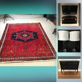 MaxSold Auction: This online auction features Area Rugs, Wedgwood Serving Set, Decorative Trunk, Jewelry, Satsuma Vase, Moorcroft Vase, Pashminas, Rosenthal Tea Set and much more!