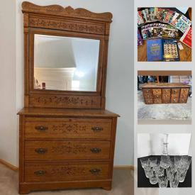 MaxSold Auction: This auction features furniture, books, quilt, artwork, decor, area rug, chinaware, beds, cabinet, outdoor chairs and much more!