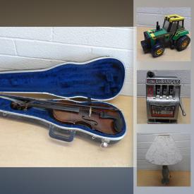 MaxSold Auction: This online auction features collectibles, Nintendo switch, vintage violins, guitar, lamps, toys, comics and much more.