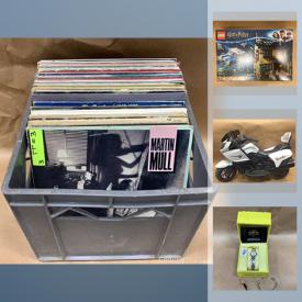 MaxSold Auction: This online auction features collectibles such as sports trading cards, and collectible coins, car parts such as Honda bumper grill, Lexus bumper grill, and Infinity internal parts, electronics such as Sony DVD player, drone, Kindle, and electric children’s motorcycle, linens, power tools such as tile wet saw, DeWalt saw, and Milwaukee power drill, Lego, books, power drills, Simoniz power washer and much more!