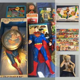 MaxSold Auction: This online auction features collectibles such as records, Toronto Maple Leafs memorabilia and vintage DC toys, small kitchen appliances, NIB Little Tikes toy, home decor, small home appliances, Christmas decor, HD dashcam, table lamps, wireless headphones, bookcases, nesting tables, DVDs and much more!