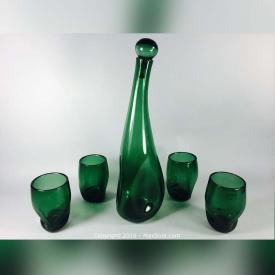 MaxSold Auction: Estate online auction, contents of storage locker. Royal Doulton Figurines, Blenko Bent Neck Glass Set, Sterling Silver, Antiques, Vintage, Architectural Salvage, Furniture and more.