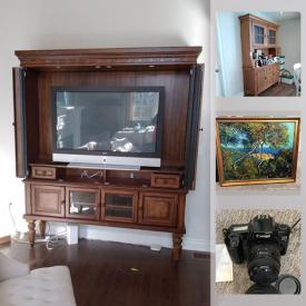 MaxSold Auction: This online auction features furniture, vases, lamps, artwork, chinaware, sterling silver, jewelry, tires, electronics and much more!