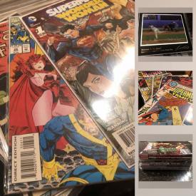 MaxSold Auction: This online auction features comic book collection and sportscard collection.