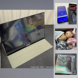 MaxSold Auction: This online auction features new in open box items such as string lights, ring lights, video projector, massagers, car diagnostic scan tool, racing car toy, wireless extender, security cameras, gamer headphones, smartwatches and much more!