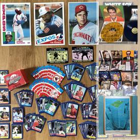 MaxSold Auction: This online auction features LP records, baseball cards, guide books, trading cards, hockey cards, football cards, prints, fine art poster, National Geographic magazines and much more!