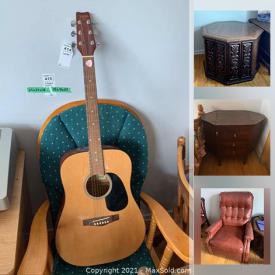 MaxSold Auction: This online auction features acoustic guitars, vintage furniture, Yamaha keyboard, chest freezers, tool chest, garden and home care supplies, home renovation supplies, office supplies, books, audio and video electronics, workshop tools and hardware, fishing rods and much more.