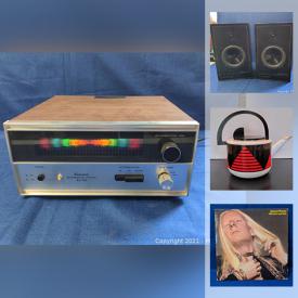 MaxSold Auction: This online auction features collectibles such as band t-shirts, MCM kitchenware, LP albums such as Louis Armstrong, The Byrds, and Mick Jagger, small kitchen appliances, electronics such as Sony amplifier, Viking receiver, Sharp recorder, speakers, DVD player and much more!