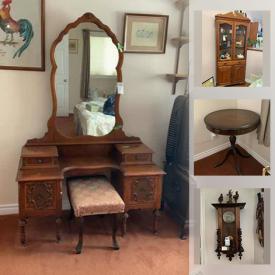 MaxSold Auction: This online auction features tower speakers, solid walnut magazine rack, vinyl albums, golf clubs, original watercolor, Royal Doulton and much more!