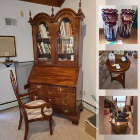 MaxSold Auction: This online auction features furniture, Pope coins, mirrors, purses and handbags, clocks, statues, costume jewelry, gold jewelry, sterling, coin collections and much more.