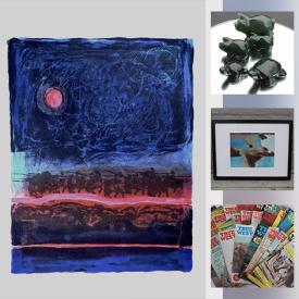 MaxSold Auction: This online auction is a fundraiser and features Original Artwork, Vintage Books, Art Glass, Bob Mackie Vintage Coat, First Edition Books and much more!