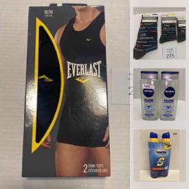 MaxSold Auction: This online auction features NEW Danskin sports Bra, NEW socks, NEW ladies tights, NEW Hygiene products and much more.