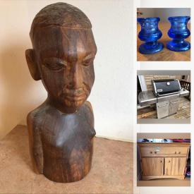 MaxSold Auction: This online auction features pottery, wooden sculptures, everyday household, gardening supplies, board games, Wedgewood China, cameras, oil lamps and much more.