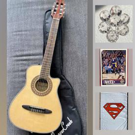 MaxSold Auction: This online auction features professional sports stars trading cards and collectibles, acoustic guitar, artwork, microwave oven, Magic the Gathering cards, decorative home lighting kits, oil heater, other home goods and much more!!