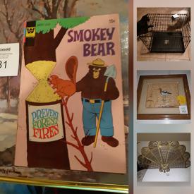 MaxSold Auction: This online auction features Various Genres of comics, cash register, wine glasses, dog crate, ladder, artwork, vintage books, vintage furniture and much more!