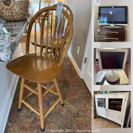 MaxSold Auction: This online auction features home apps, electronics, furniture, kitchen, artwork, cleaning supplies, wine cooler, turntable and vinyl, books, computer parts, outdoor goodies, games and toys and much more.