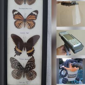 MaxSold Auction: This online auction features Bluetooth device, Kouala key chain, barcode scanners, Marvel figurine, vacuum, drill, camera, electronics, fridge, heater and much more