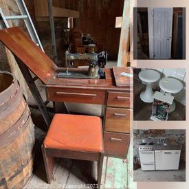 MaxSold Auction: This online auction features vintage, sports and fitness, furniture, Home decor and apps, ceramic, electronics, woodwork, tools and hardware, landscaping and outdoor apps, games and much more.