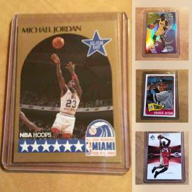 MaxSold Auction: This online auction features Rookie cards, Basketball trading cards, Football trading cards, Hockey trading cards and much more.