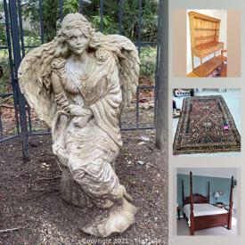 MaxSold Auction: This online auction features jewelry, snare drum, rugs, gardening, furniture, cameras, outdoor furniture, outdoor decor and much more.