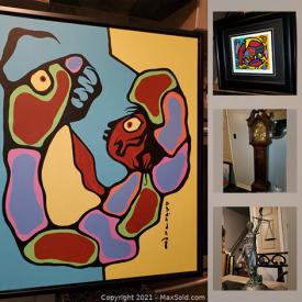 MaxSold Auction: This online auction features Norval Morrisseau artwork, signed artwork by various artists, Wedgewood and much more.