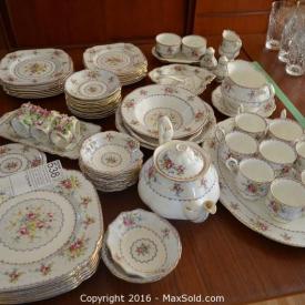 MaxSold Auction: This online auction features Art, Photo,Frame,Pots, Cutlery, Blender, Silver Plate, China Cabinet, Storage Foot Stool, Sofa And Chair, Electronics, Royal Albert Petit Point China,  Luggage,Totes, Old Mail Box And Skis, Garden Tools and much more.