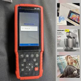 MaxSold Auction: This online auction features new in Open box items such as tablets, beauty appliances, vacuum, gaming gear, smartwatches, video baby monitor, small kitchen appliances, headphones, drone, and much more!