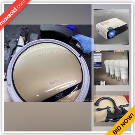 MaxSold Auction: This online auction features Robot vacuums, Pocket Drones, gaming accessories, wireless earphones, Smart tech accessories, computer accessories, Cell power banks, Baby monitors and much more!