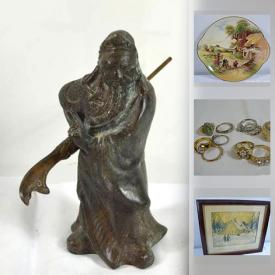 MaxSold Auction: This online auction features MCM glass and ceramics including McCoy, Nymolle, vaseline and other depression glass, chinaware, Indigenous artworks, vintage toys, games and dolls, antique books, jewelry including gold and sterling, Artisan pottery and much more!