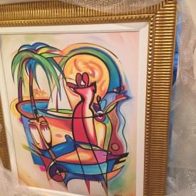 MaxSold Auction: This online auction features Jazz Painting, Handmade & Signed Bukhara Rug, Collectibles & DVD's, Murano Glass Vase, Stanley Entertainment Center, Toshiba 15" Laptop Computer,Sony Television, Wall Curio Cabinet, Concrete Water Fountain and much more.

Address will be only released to the winning bidders.