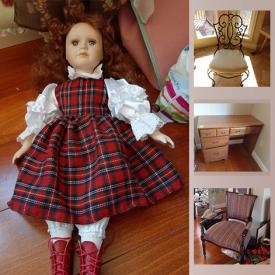 MaxSold Auction: This online auction features furniture, wall decor, toys, crafting, outdoor trampoline, planters, gardening, dollhouses and much more.