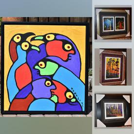 MaxSold Auction: This online auction features an acrylic painting by Norval Morrisseau and fine art prints of The Group of Seven, The Morriseau family, Picasso and more!