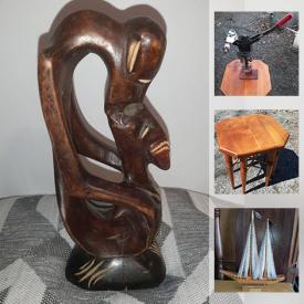 MaxSold Auction: This online auction features Hockey trading cards, antique lamps, crystal ware, Canadian and international coins, vintage and antique tools, gardening supplies, wooden table, small kitchen appliances, home decor, glassware, pottery and much more!