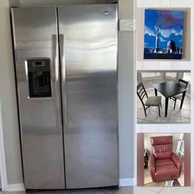 MaxSold Auction: This online auction features a stainless steel refrigerator, washer and dryer, Queen bedroom set, desk, chair, office items, car care items, kitchenware, housekeeping items, leaf blower, garden tools, TV, decor, Christmas decor, ladders, outdoor items, workbench, pressure washer and much more!