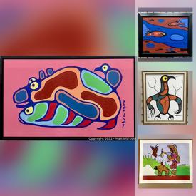 MaxSold Auction: This online auction features Norval Morrisseau acrylic, David Morrisseau acrylic, Richard Bedwash acrylic, and Fine Art Prints by Blake Debassige, Leah Qumaluk., and LPs and much more!