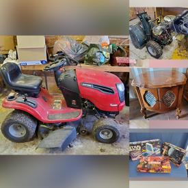 MaxSold Auction: This online auction features Riding Mower, Yard Waste Collector, Snow Blower, Board Games, Teacup Collection, Miniature Oil Lamp Collection, Milk Glass Lamps, Small Kitchen Appliances, Depression Glass, Vintage Toys, Art Pottery and much more!